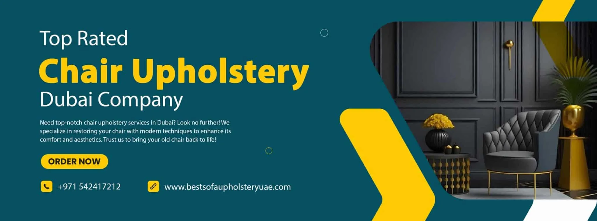 Top Rated Chair Upholstery Dubai Company