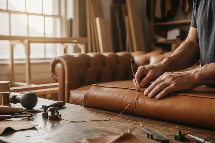 Leather Sofa Reupholstery
