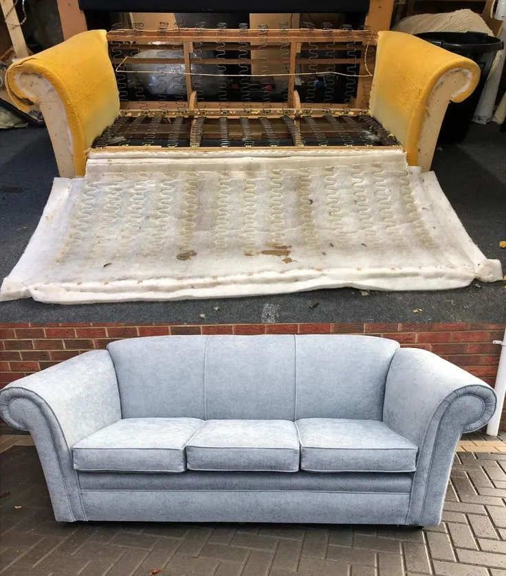 Sofa Upholstery Dubai Photos Before and After