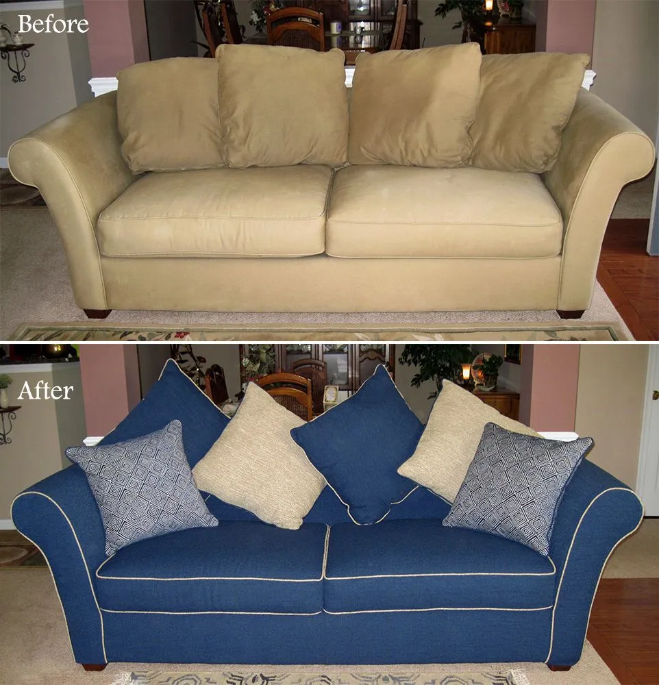 Sofa Upholstery Dubai Photos Before and After