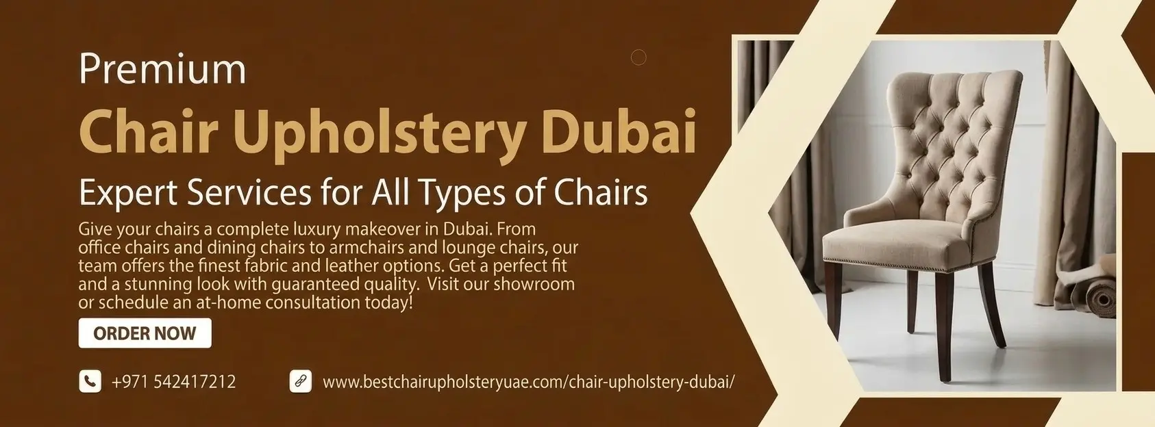 Chair Upholstery Dubai