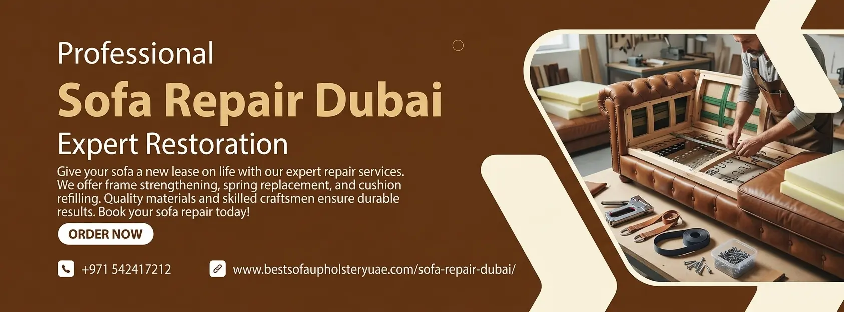 best sofa repair upholstery in dubai